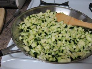 Zucchini, ready to go